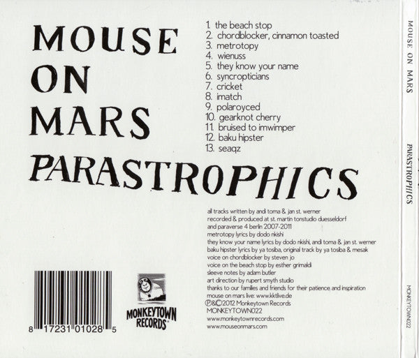 Mouse On Mars : Parastrophics (CD, Album)