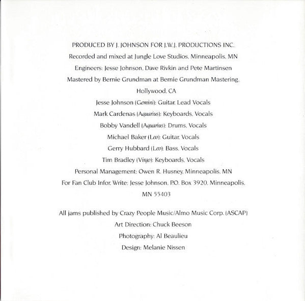 Jesse Johnson&#39;s Revue : Jesse Johnson&#39;s Revue (CD, Album, RE)