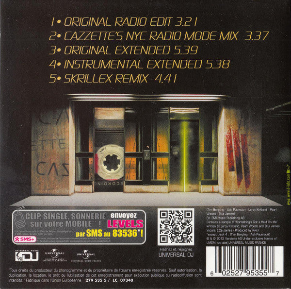 Avicii : Levels (CD, Maxi, Car)