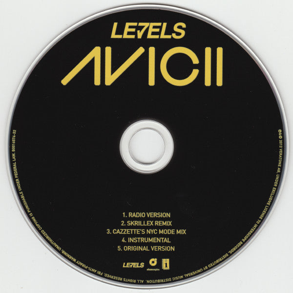 Avicii : Levels (CD, EP)