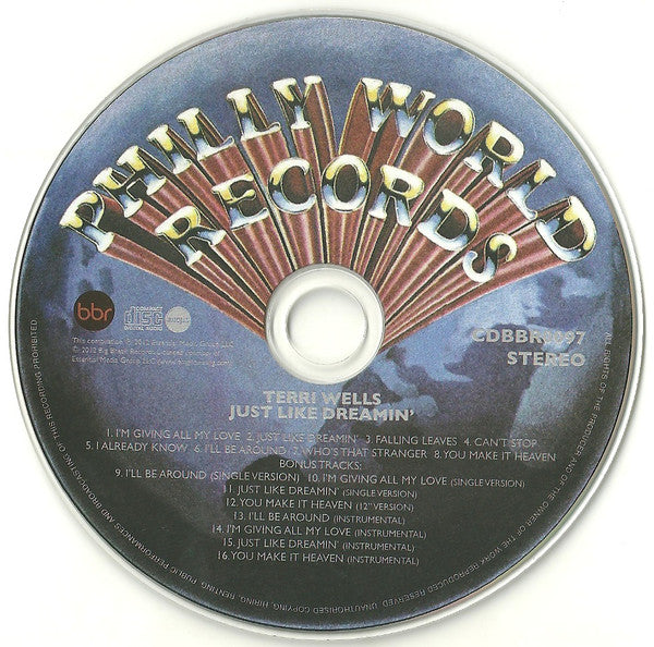 Terri Wells : Just Like Dreamin&#39; (CD, Album, RE, RM)