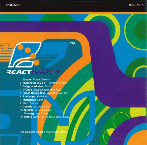 Various : Reactivate 7 (Aquasonic Trance) (CD, Comp)