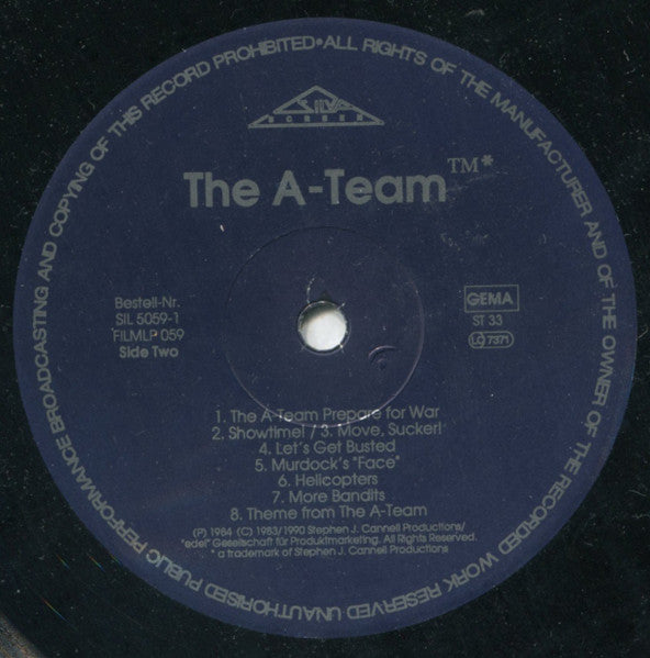 Mike Post And Pete Carpenter : The A-Team™ (Die Hit-TV-Serie Aus RTL PLUS)  (LP)