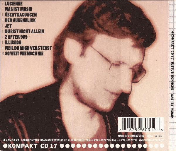Justus Köhncke : Was Ist Musik (CD, Album)
