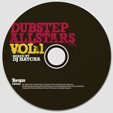 DJ Hatcha : Dubstep Allstars Vol.1 (CD, Comp, Mixed)