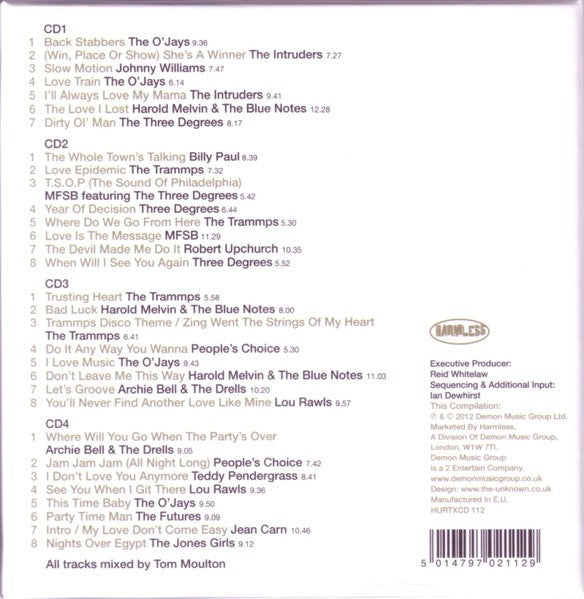 Tom Moulton : Philadelphia International Classics: The Tom Moulton Remixes (4xCD, Comp + Box)