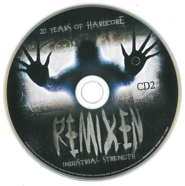 Various : 20 Years Of Hardcore - Remixen Industrial Strength (2xCD, Comp)