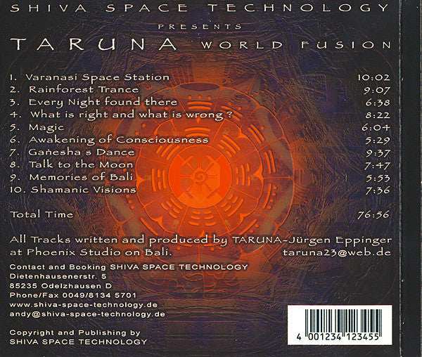 Taruna : World Fusion (CD, Album)