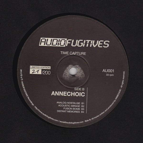 Schizolectric / Annechoic : Time Capture (LP, Ltd)
