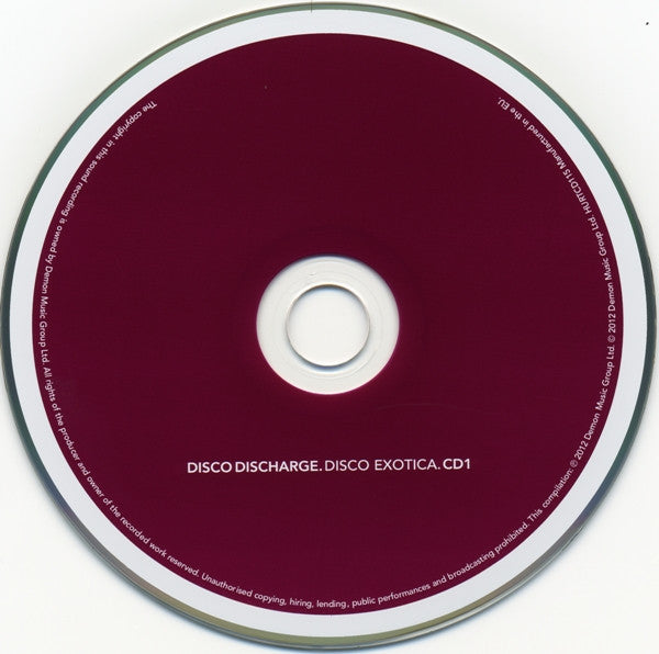 Various : Disco Discharge. Disco Exotica (2xCD, Comp)