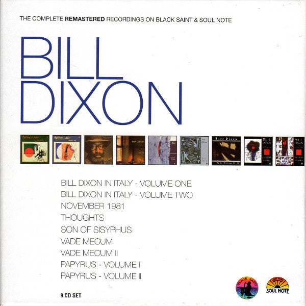 Bill Dixon : The Complete Remastered Recordings On Black Saint &amp; Soul Note (9xCD, Album, RE, RM + Box, Comp)