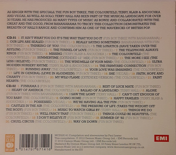 Terry Hall : The Best Of 1981/1997 (2xCD, Comp)