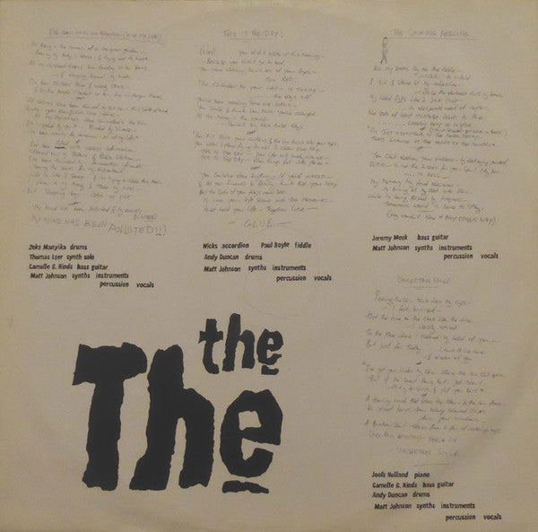 The The : Soul Mining (LP, Album, RE)
