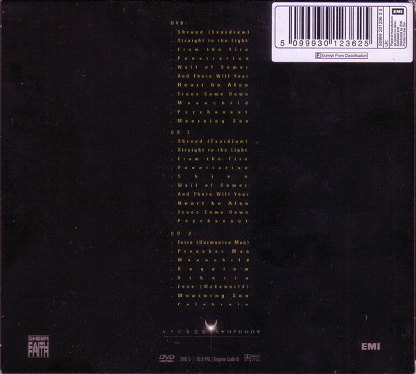 Fields Of The Nephilim : Ceromonies (2xCD, Album + DVD-V, PAL)