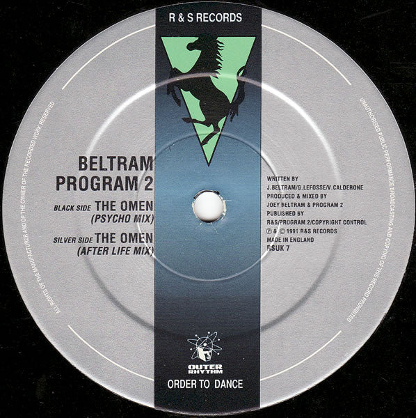 Beltram &amp; Program 2* : The Omen (12")