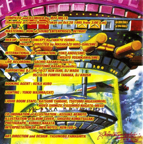 Jeff Mills : Mix-Up Vol. 2 Featuring Jeff Mills - LiveMix At Liquid Room, Tokyo (CD, Mixed)
