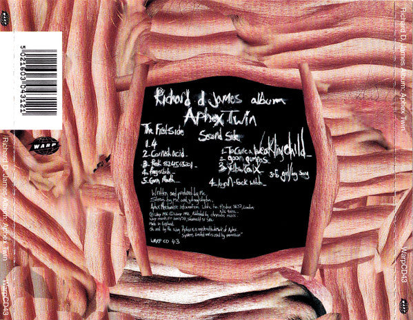 Aphex Twin : Richard D. James Album (CD, Album, RE)