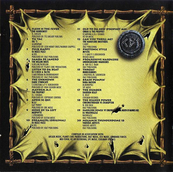 Various : Thunderdome XIX (Cursed By Evil Sickness) (The Original) (2xCD, Comp)
