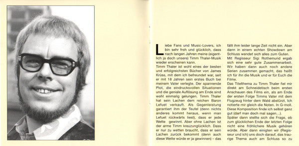 Christian Bruhn : Timm Thaler (Original Filmmusik Aus Der Gleichnamigen TV-Serie) (CD, Album)