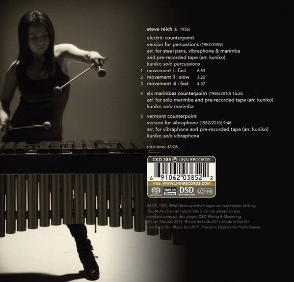 Kuniko* Plays Reich* : Kuniko Plays Reich (SACD, Hybrid, Multichannel, Album)