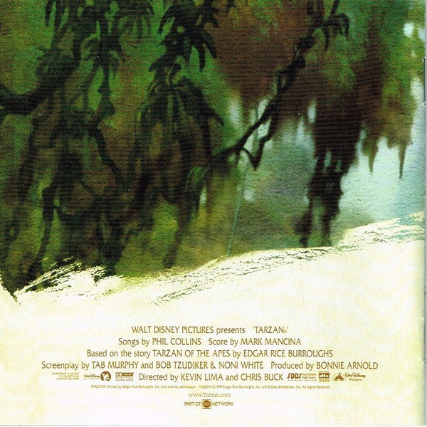 Phil Collins, Mark Mancina : Tarzan (Colonna Sonora Originale Walt Disney Records) (CD, Album, Enh)