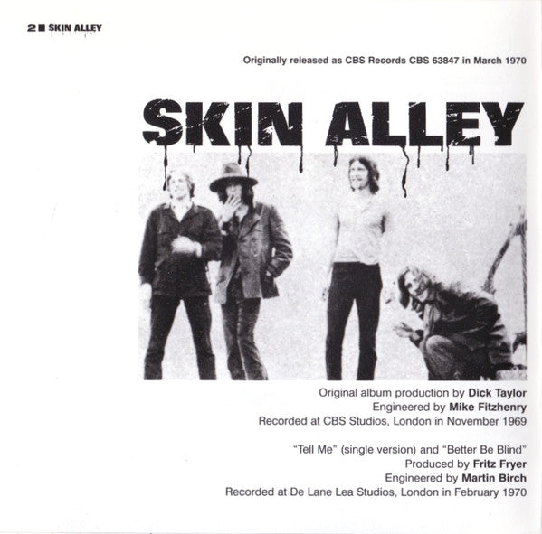 Skin Alley : Skin Alley (CD, Album, RE, RM)