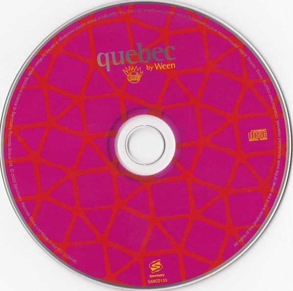 Ween : Quebec (CD, Album)