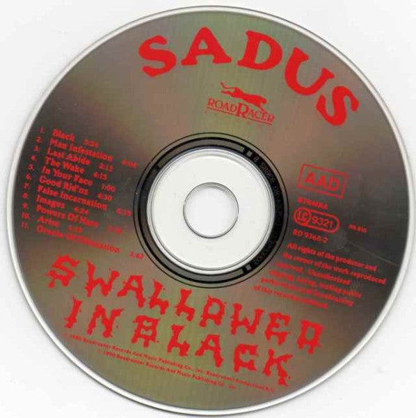 Sadus : Swallowed In Black (CD, Album)