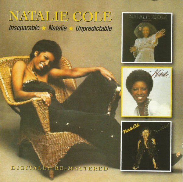 Natalie Cole : Inseparable / Natalie / Unpredictable (CD, Comp, RM + CD, Album, RM + Comp)
