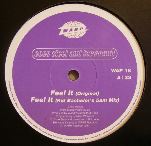 Coco Steel And Lovebomb* : Feel It (12&quot;)