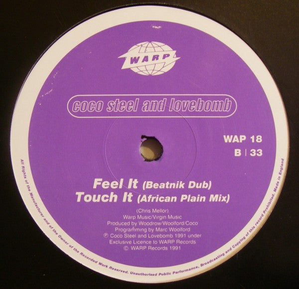 Coco Steel And Lovebomb* : Feel It (12&quot;)