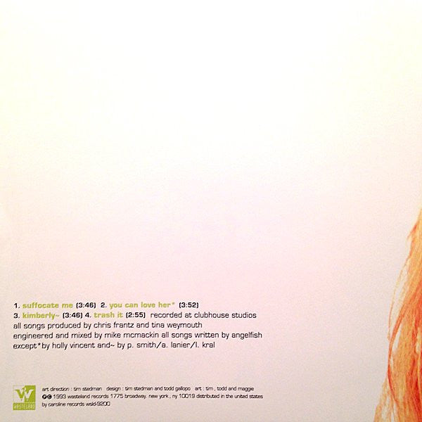 Angelfish (2) : Suffocate Me (The E.P.) (CD, EP)