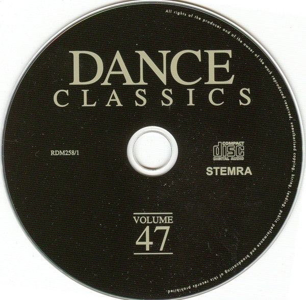 Various : Dance Classics Volume 47 &amp; 48 (2xCD, Comp)