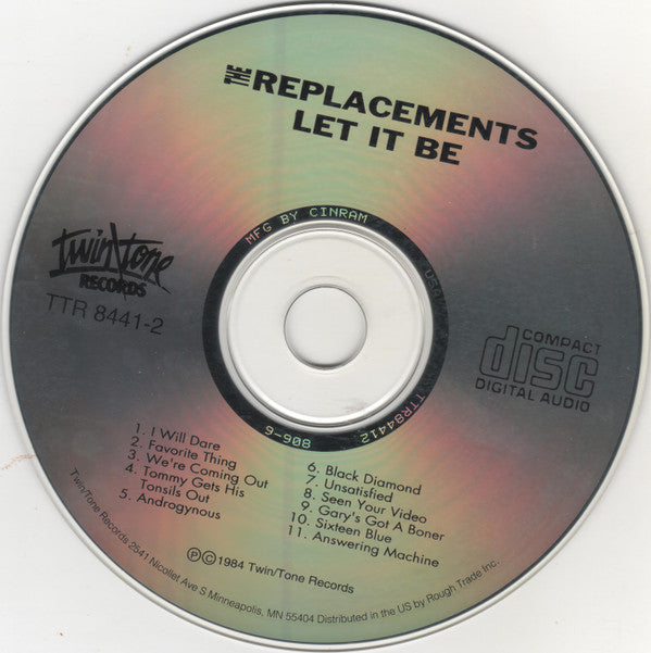 The Replacements : Let It Be (CD, Album, RE)