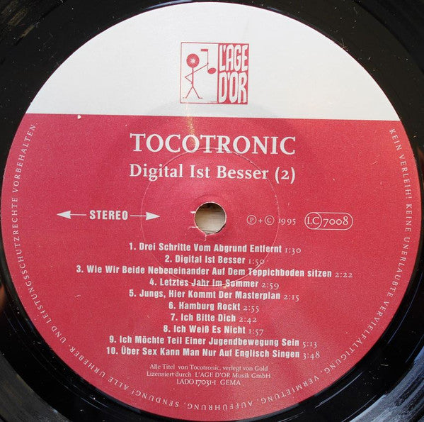 Tocotronic : Digital Ist Besser (LP, Album)