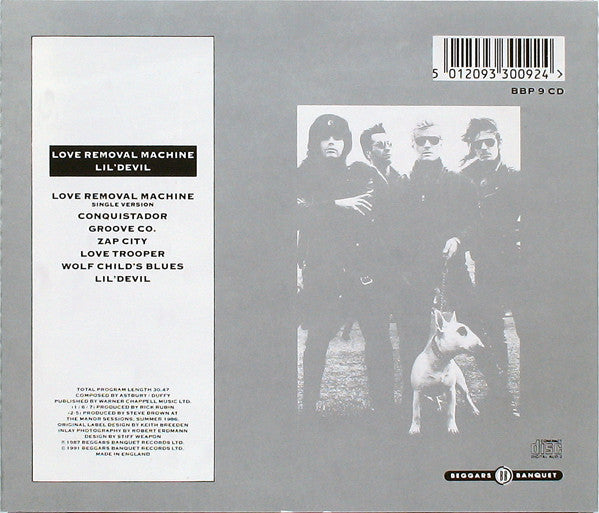 The Cult : Love Removal Machine • Lil' Devil (CD, EP)