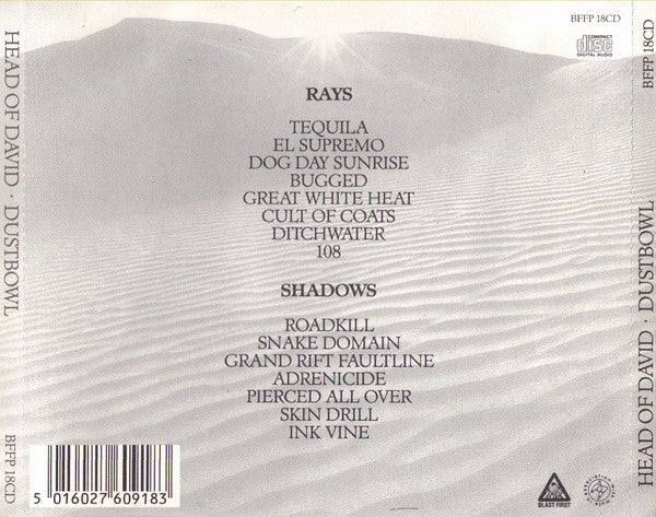 Head Of David : Dustbowl (CD, Album)