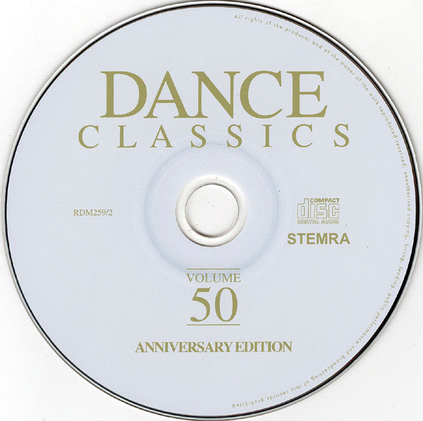Various : Dance Classics Volume 49 &amp; 50 - Anniversary Edition (2xCD, Comp)
