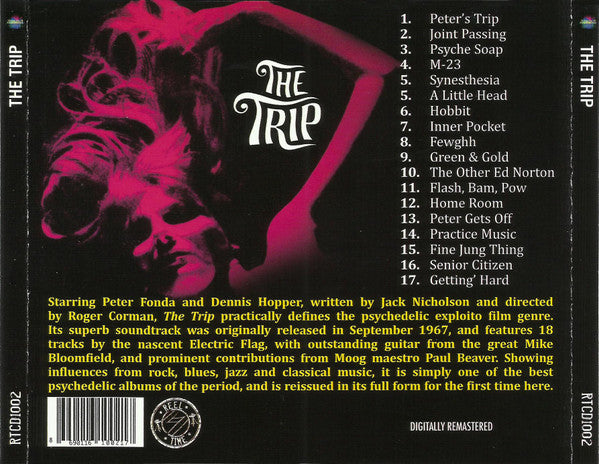 The Electric Flag : The Trip (Original Motion Picture Soundtrack) (CD, Album, RE, RM, Unofficial)