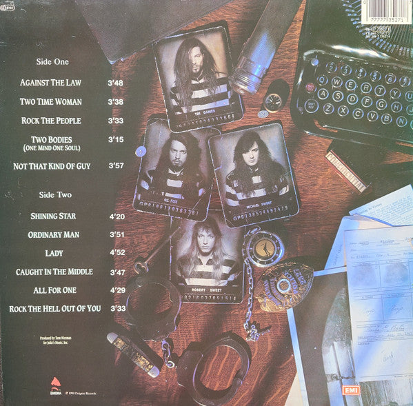 Stryper : Against The Law (LP, Album)