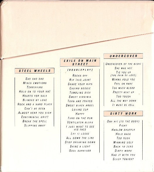 The Rolling Stones : Collection 1971-1989 (Box, Comp, Ltd + CD, Album + CD, Album + CD, Album)