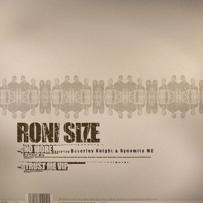Roni Size : No More (12")