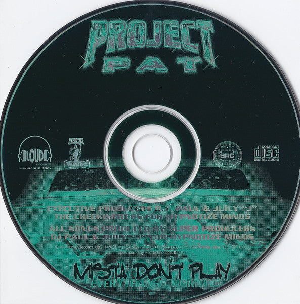 Project Pat : Mista Don't Play (Everythangs Workin) (CD, Album)
