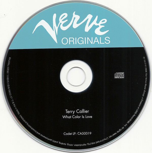 Terry Callier : What Color Is Love (CD, Album, RE, Dig)