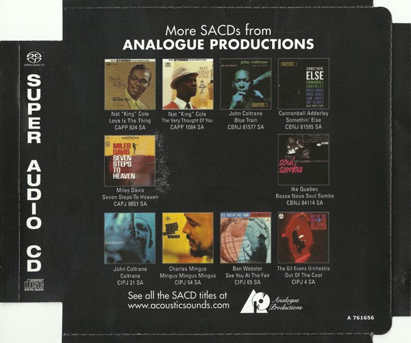 The Miles Davis Sextet : Someday My Prince Will Come (SACD, Hybrid, Multichannel, Album, RE)