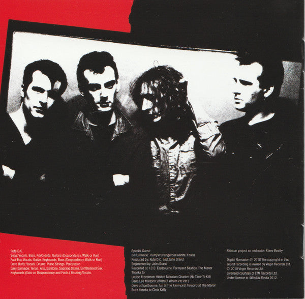 Ruts DC : Animal Now (CD, Album, RE, RM)