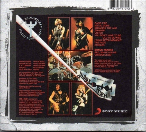 Judas Priest : British Steel (CD, Album, RE, RM)
