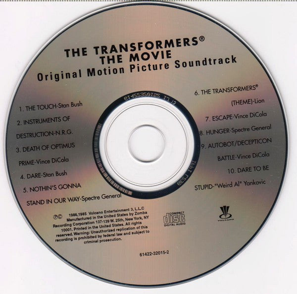 Various : The Transformers: The Movie (CD, Comp, RE)