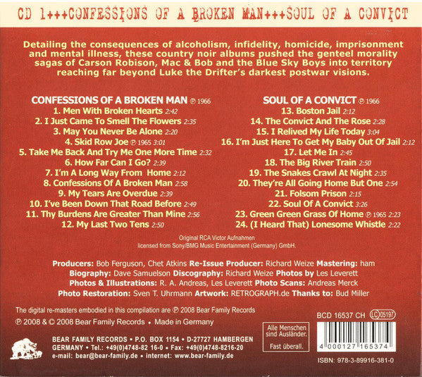 Porter Wagoner : The Cold Hard Facts Of Life (3xCD, Comp, RM)