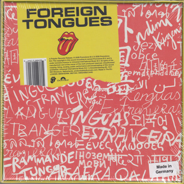 The Rolling Stones : Foreign Tongues (CD, Album + Blu-ray, Blu-ray-A, Album, Multichanne)